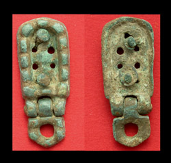 Avar, Belt Plate with Pendent, c. 6th-7th Century AD SOLD!